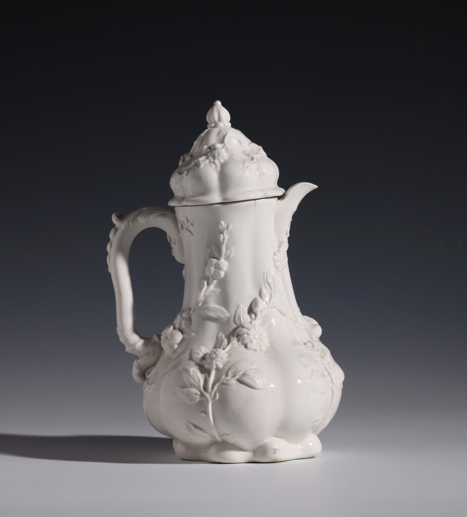 A CHELSEA ‘TEAPLANT’ COFFEE POT